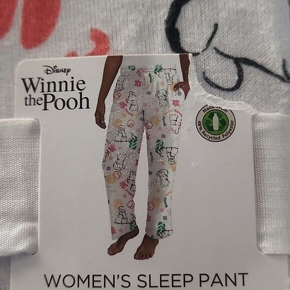 Winnie the Pooh Women’s Print Sleep Pants, Size 3x - Picture 7 of 10